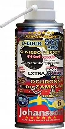 Ochronny smar do zamków O-LOCK 567 JOHANSSON 150ml Ostatnia szansa